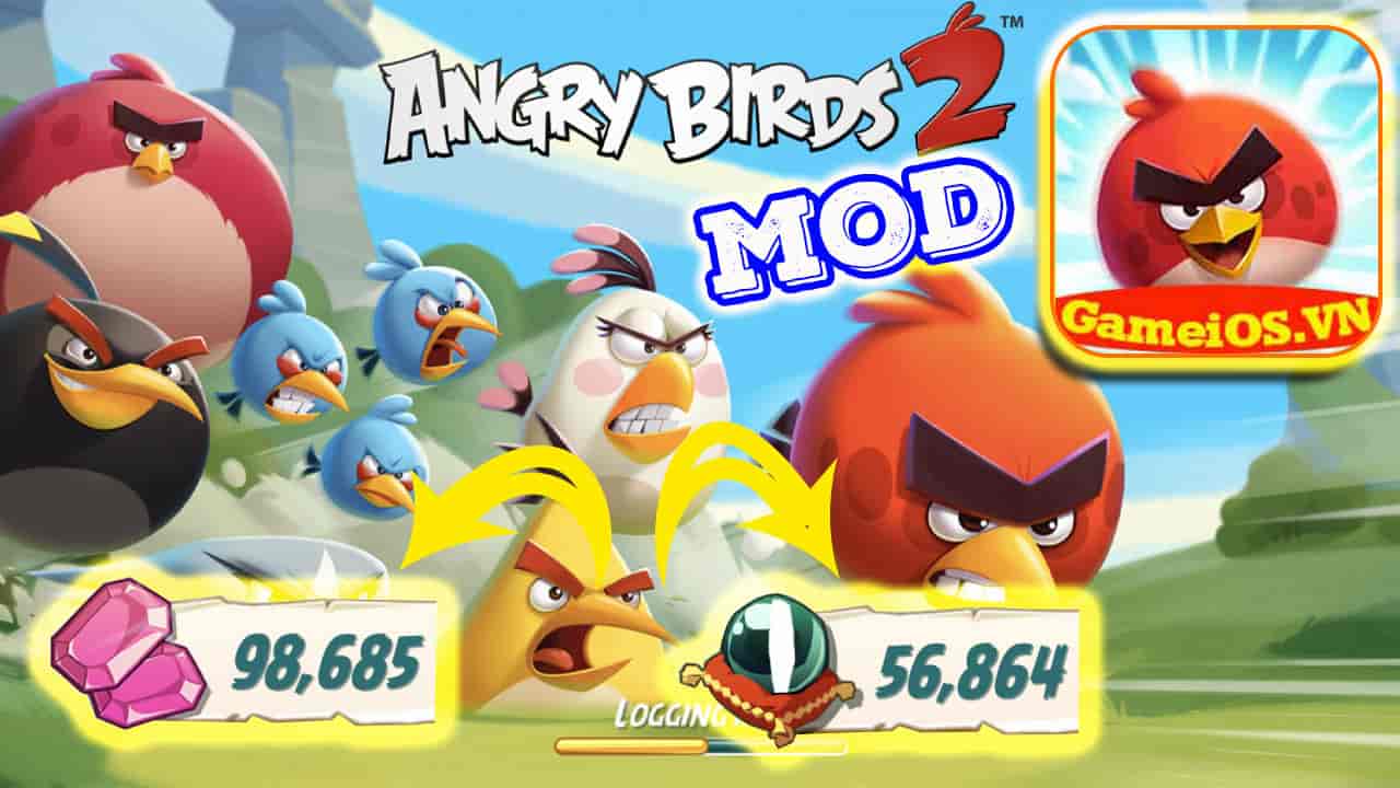 Angry Birds 2 mod gems