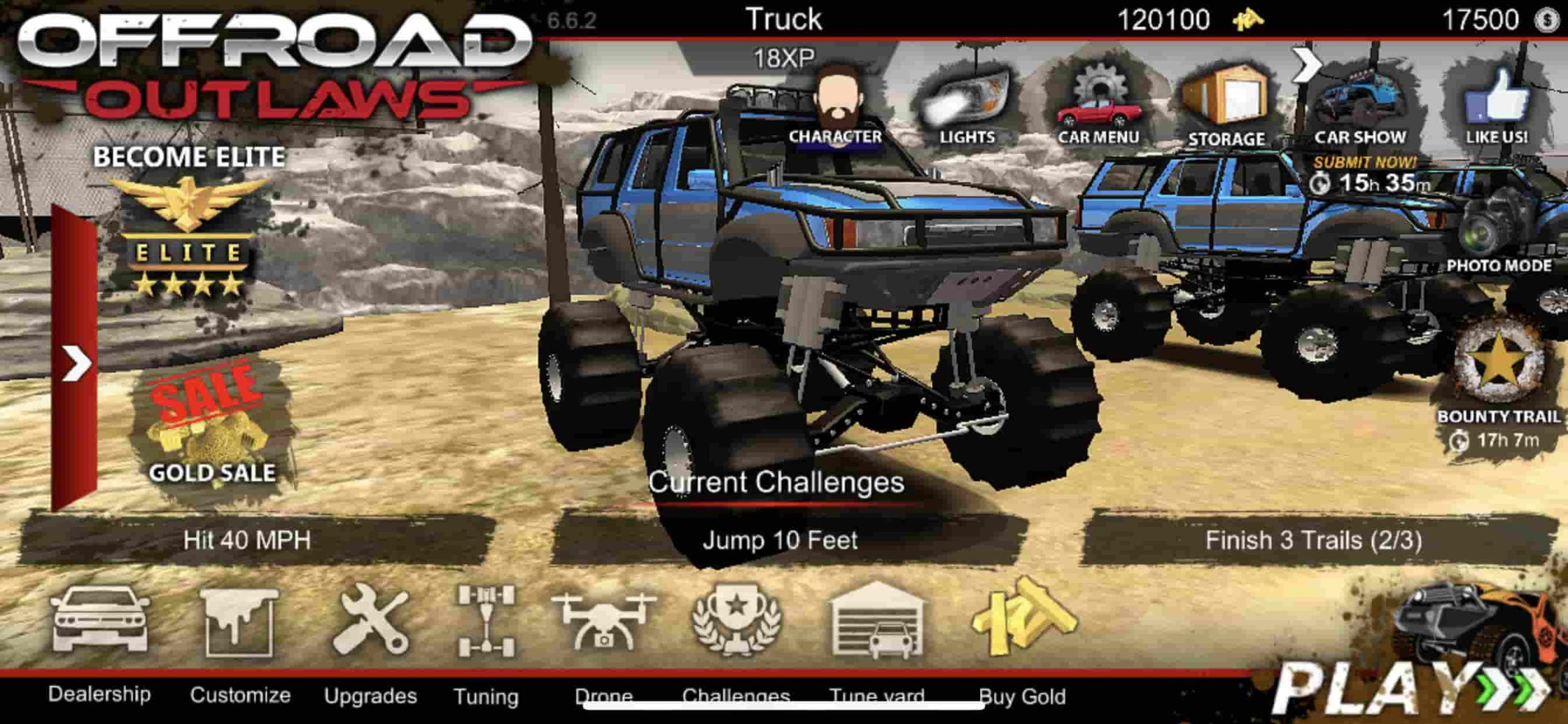 Offroad Outlaws hack ios