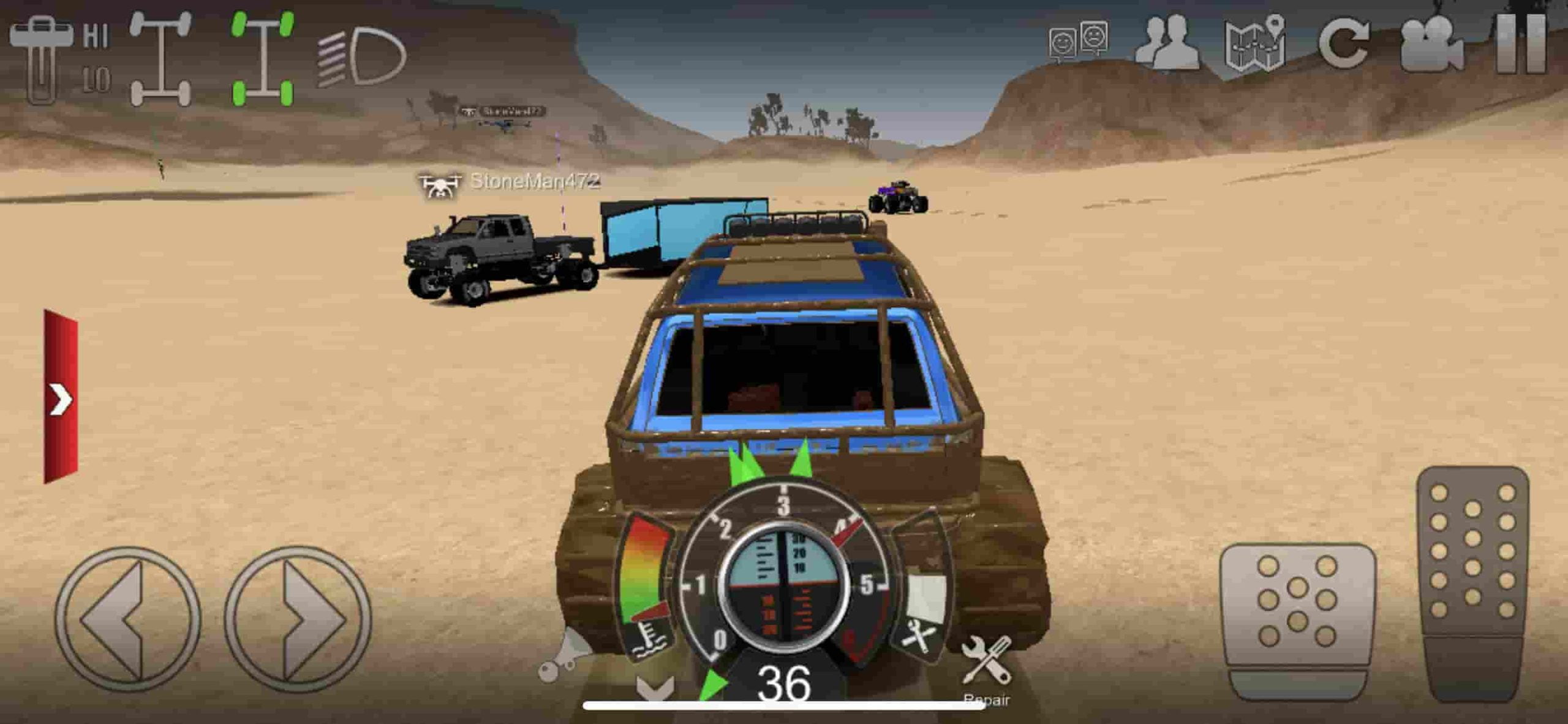 Offroad Outlaws mod ios